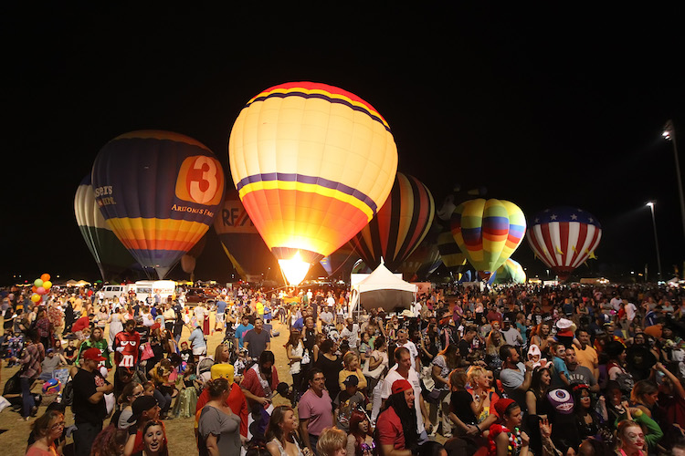 The Return of the Halloween Spooktacular Hot Air Balloon Festival The