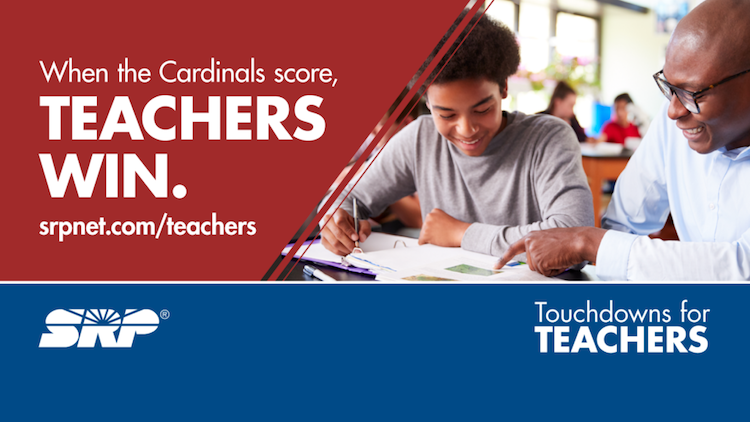 Cardinals Introduce ‘Touchdowns for Teachers’