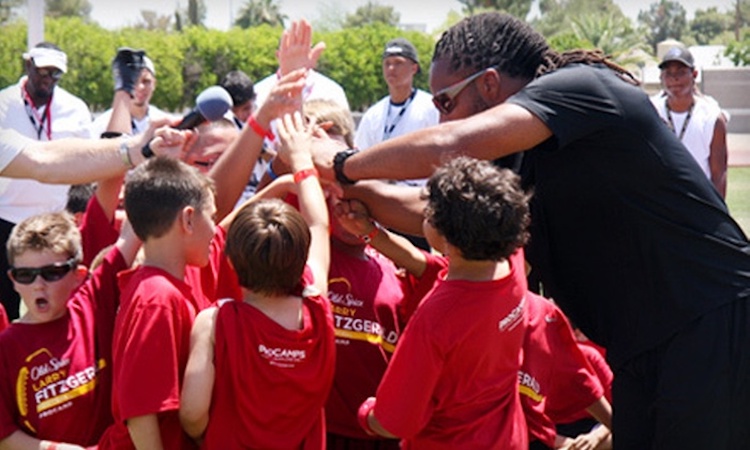 Here’s How To Sign Your Child Up For Larry Fitzgerald’s Youth Football Camp