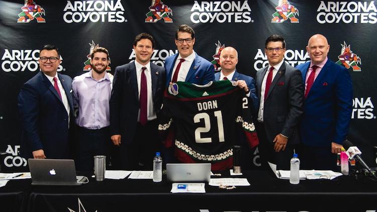 Arizona Coyotes Pick Shane Doan’s Son Josh in 2nd Round of NHL Draft