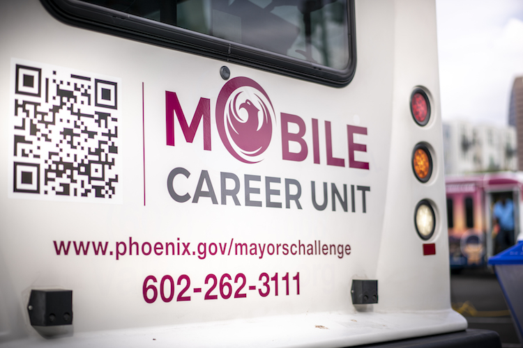 Mobile Career Unit Connects Refugees With Jobs